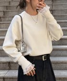 【ラナン/Ranan】のRanan/機能付!スウェットライクニット 人気、トレンドファッション・服の通販 founy(ファニー) ファッション Fashion レディースファッション Fashion for Women トップス・カットソー Cut & Sew Tops ニット Knit Tops & Sweaters レディースパーカー・カジュアルフーディー Casual Hoodies & Sweatshirts スウェット・クルーネックトップス Sweatshirts & Crewnecks / Relaxed Fit Sweat Tops 春 Spring 洗える Machine Washable カーゴパンツ Cargo Pants, Utility Pants 切替 Switching, Contrast Panel スウェット / スエット Sweatshirt, Sweatwear スラックス Slacks, Dress Pants タイトスカート Pencil Skirt, Tight Skirt デニム Denim, Jeans Material トレンド Trend, Trending Now 定番 Standard, Basic Item ボトム Bottoms, Lower Wear ポケット Pocket, Pocket Detail A/W・秋冬 Autumn/Winter thumbnail アイボリー|ID: prp329100004749459 ipo3291000000034976920