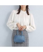 【ユナイテッドアローズ/UNITED ARROWS】のサテン スタンド ギャザー ブラウス WHITE|ID: prp329100004749482 ipo3291000000034343034