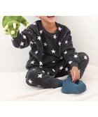 【デビロック/devirock / KIDS】のボーイズ もこもこフリース パジャマ パジャマ 長袖パジャマ ルームウェア 長袖 25AW 001-星-チャコール|ID: prp329100004749491 ipo3291000000034522527