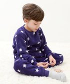【デビロック/devirock / KIDS】のボーイズ もこもこフリース パジャマ パジャマ 長袖パジャマ ルームウェア 長袖 25AW 002-星-Dパープル|ID: prp329100004749491 ipo3291000000034522528