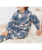 【デビロック/devirock / KIDS】のボーイズ もこもこフリース パジャマ パジャマ 長袖パジャマ ルームウェア 長袖 25AW 人気、トレンドファッション・服の通販 founy(ファニー) ファッション Fashion キッズファッション Fashion for Kids 長袖 Long Sleeve, Full Sleeve パジャマ Pajamas, Sleepwear ボーイズ Boyish, Boy Style ボーダー Border, Stripe おすすめ Recommended / Our Picks 2025年 2025 2025-2026秋冬・A/W Autumn/Winter 2025–26 AW25–26 thumbnail 006-アート-ブルーグレー|ID: prp329100004749491 ipo3291000000034773523