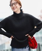 【ビーミングライフストアバイビームス/B:MING LIFE STORE by BEAMS】のエドワード オフタートルネック プルオーバー 25AW 秋冬 ざっくり ゆるニット 大人カジュアル 暖かい ふわふわ 人気、トレンドファッション・服の通販 founy(ファニー) ファッション Fashion レディースファッション Fashion for Women トップス・カットソー Cut & Sew Tops ニット Knit Tops & Sweaters カジュアルプルオーバー・ニットトップス Pullovers & Knit Tops / Casual Pullovers タートルネック・ハイネックトップス Turtlenecks & High-Neck Tops エアリー Airy Texture コンパクト Compact, Small Size シンプル Simple, Minimal タートルネック Turtleneck, High Neck デニム Denim, Jeans Material ハイネック High Neck, Mock Neck A/W・秋冬 Autumn/Winter 再入荷 Restock / Back in Stock おすすめ Recommended / Our Picks 2025年 2025 2025-2026秋冬・A/W Autumn/Winter 2025–26 AW25–26 thumbnail BLACK|ID: prp329100004749508 ipo3291000000034582009