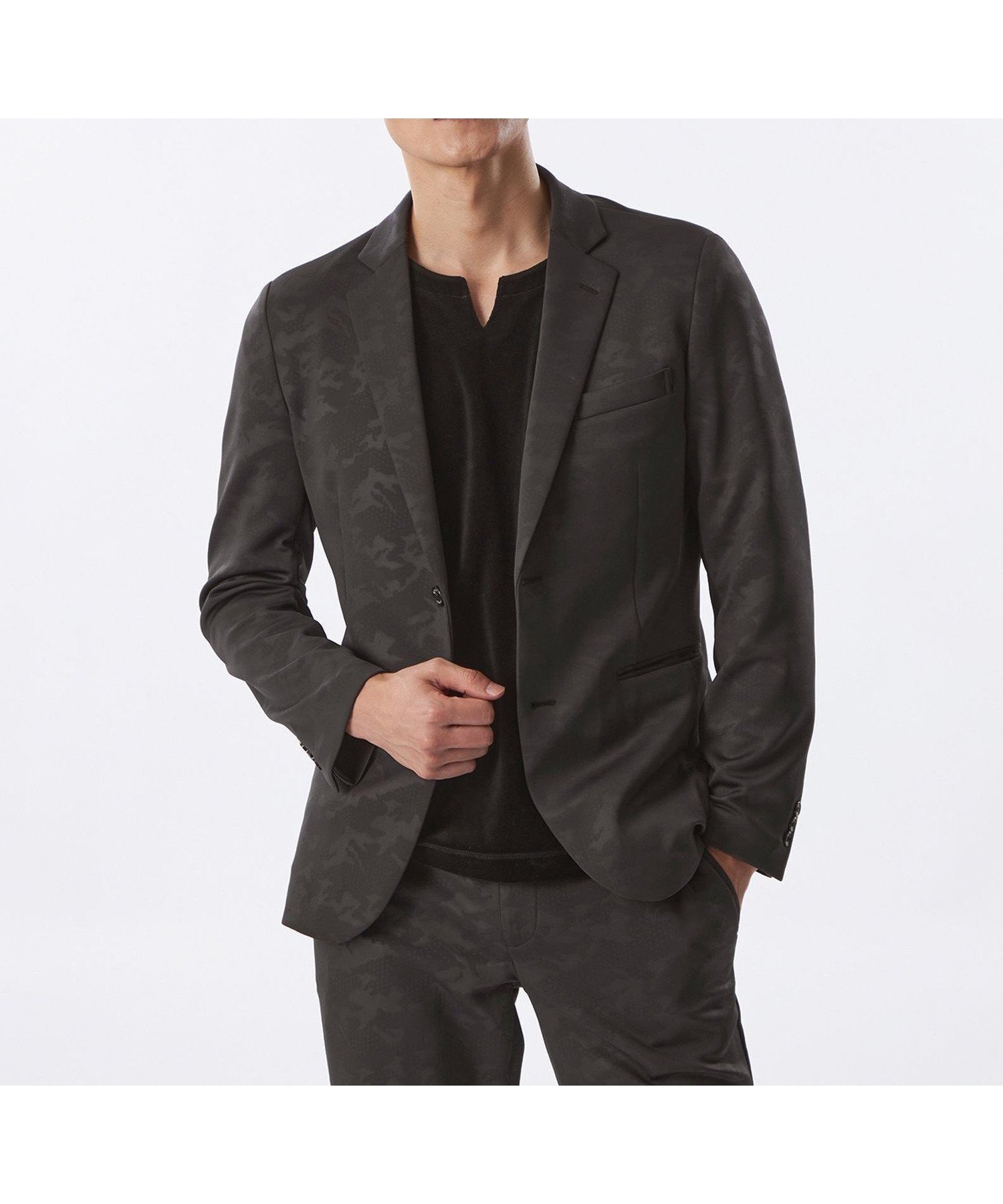 【エポカ/EPOCA / MEN】の【セットアップ対応】カモフラダンボールジャケット インテリア・キッズ・メンズ・レディースファッション・服の通販 founy(ファニー)  ファッション Fashion メンズファッション Fashion for Men セットアップ Matching Sets ジャケット Jacket, Outerwear ストレッチ Stretch, Stretchy Fabric セットアップ Set-Up, Coordinated Outfit A/W・秋冬 Autumn/Winter ブラウン3|ID: prp329100004749551 ipo3291000000034343445