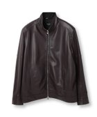 【メンズビギトーキョー/Men's Bigi / MEN】のスタンドカラーシングルライダース レザージャケット 人気、トレンドファッション・服の通販 founy(ファニー) ファッション Fashion メンズファッション Fashion for Men エレガント 上品 Elegant オイル Body Oil ジャケット Jacket, Outerwear スマート Smart, Elegant 定番 Standard, Basic Item 人気 Popular, Best Seller ポケット Pocket, Pocket Detail メタル Metal, Metal Parts thumbnail ボルドー|ID: prp329100004749559 ipo3291000000034593896