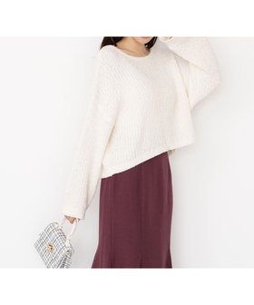 【プロポーション ボディドレッシング/PROPORTION BODY DRESSING】のフィルムモール短丈ニット 25AW 人気、トレンドファッション・服の通販 founy(ファニー) ファッション Fashion レディースファッション Fashion for Women トップス・カットソー Cut & Sew Tops ニット Knit Tops & Sweaters 2025年 2025 2025-2026秋冬・A/W Autumn/Winter 2025–26 AW25–26 |ID:prp329100004749573