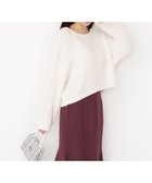 【プロポーション ボディドレッシング/PROPORTION BODY DRESSING】のフィルムモール短丈ニット 25AW 人気、トレンドファッション・服の通販 founy(ファニー) ファッション Fashion レディースファッション Fashion for Women トップス・カットソー Cut & Sew Tops ニット Knit Tops & Sweaters 2025年 2025 2025-2026秋冬・A/W Autumn/Winter 2025–26 AW25–26 thumbnail エクリュ1|ID: prp329100004749573 ipo3291000000034650600