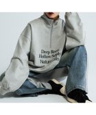 【ジーナシス/JEANASiS】のロゴハーフZIPスウェット 人気、トレンドファッション・服の通販 founy(ファニー) ファッション Fashion レディースファッション Fashion for Women トップス・カットソー Cut & Sew Tops レディースパーカー・カジュアルフーディー Casual Hoodies & Sweatshirts スウェット・クルーネックトップス Sweatshirts & Crewnecks / Relaxed Fit Sweat Tops インナー Innerwear ジップ Zip, Zipper スウェット / スエット Sweatshirt, Sweatwear タートルネック Turtleneck, High Neck ハーフ Half, Half-Length ベーシック Basic, Essential ボトム Bottoms, Lower Wear ルーズ Loose, Oversized ワーク Workwear, Utility Style 冬 Winter / This Winter おすすめ Recommended / Our Picks thumbnail グレー|ID: prp329100004749585 ipo3291000000034613660