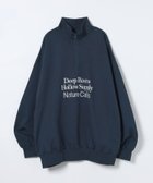 【ジーナシス/JEANASiS】のロゴハーフZIPスウェット 人気、トレンドファッション・服の通販 founy(ファニー) ファッション Fashion レディースファッション Fashion for Women トップス・カットソー Cut & Sew Tops レディースパーカー・カジュアルフーディー Casual Hoodies & Sweatshirts スウェット・クルーネックトップス Sweatshirts & Crewnecks / Relaxed Fit Sweat Tops インナー Innerwear ジップ Zip, Zipper スウェット / スエット Sweatshirt, Sweatwear タートルネック Turtleneck, High Neck ハーフ Half, Half-Length ベーシック Basic, Essential ボトム Bottoms, Lower Wear ルーズ Loose, Oversized ワーク Workwear, Utility Style 冬 Winter / This Winter おすすめ Recommended / Our Picks thumbnail ネイビー|ID: prp329100004749585 ipo3291000000034613661