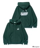 【エクストララージ/XLARGE】のXLARGE×Champion REVERSE WEAVE ZIP UP HOODED SWEATSHIRT 人気、トレンドファッション・服の通販 founy(ファニー) ファッション Fashion レディースファッション Fashion for Women トップス・カットソー Cut & Sew Tops シャツ・ブラウス・オフィスカジュアル Elegant Blouses & Button-Ups レディースパーカー・カジュアルフーディー Casual Hoodies & Sweatshirts ロングTシャツ・Tシャツ Longline T-Shirts & Tees スウェット・クルーネックトップス Sweatshirts & Crewnecks / Relaxed Fit Sweat Tops グラフィック Graphic, Graphic Design コレクション Collection, Seasonal Line ニューヨーク New York, NYC Style ベーシック Basic, Essential おすすめ Recommended / Our Picks thumbnail GREEN|ID: prp329100004749592 ipo3291000000034479737