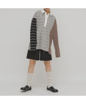 【ケービーエフ/KBF / URBAN RESEARCH】のオーバーサイズラガーシャツ 人気、トレンドファッション・服の通販 founy(ファニー) ファッション Fashion レディースファッション Fashion for Women トップス・カットソー Cut & Sew Tops シャツ・ブラウス・オフィスカジュアル Elegant Blouses & Button-Ups 2025年 2025 2025-2026秋冬・A/W Autumn/Winter 2025–26 AW25–26 冬 Winter / This Winter ベーシック Basic, Essential ボトム Bottoms, Lower Wear ボーダー Border, Stripe A/W・秋冬 Autumn/Winter |ID:prp329100004749667