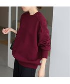 【スローブ イエナ/SLOBE IENA】の《WEB限定/追加2 》オーバーサイズ スウェットライクニット 人気、トレンドファッション・服の通販 founy(ファニー) ファッション Fashion レディースファッション Fashion for Women トップス・カットソー Cut & Sew Tops ニット Knit Tops & Sweaters レディースパーカー・カジュアルフーディー Casual Hoodies & Sweatshirts スウェット・クルーネックトップス Sweatshirts & Crewnecks / Relaxed Fit Sweat Tops 2025年 2025 2025-2026秋冬・A/W Autumn/Winter 2025–26 AW25–26 おすすめ Recommended / Our Picks スウェット / スエット Sweatshirt, Sweatwear フレア Flare, Flared ボトム Bottoms, Lower Wear 軽量 Lightweight, Ultra Light thumbnail ボルドー|ID: prp329100004749703 ipo3291000000034344389