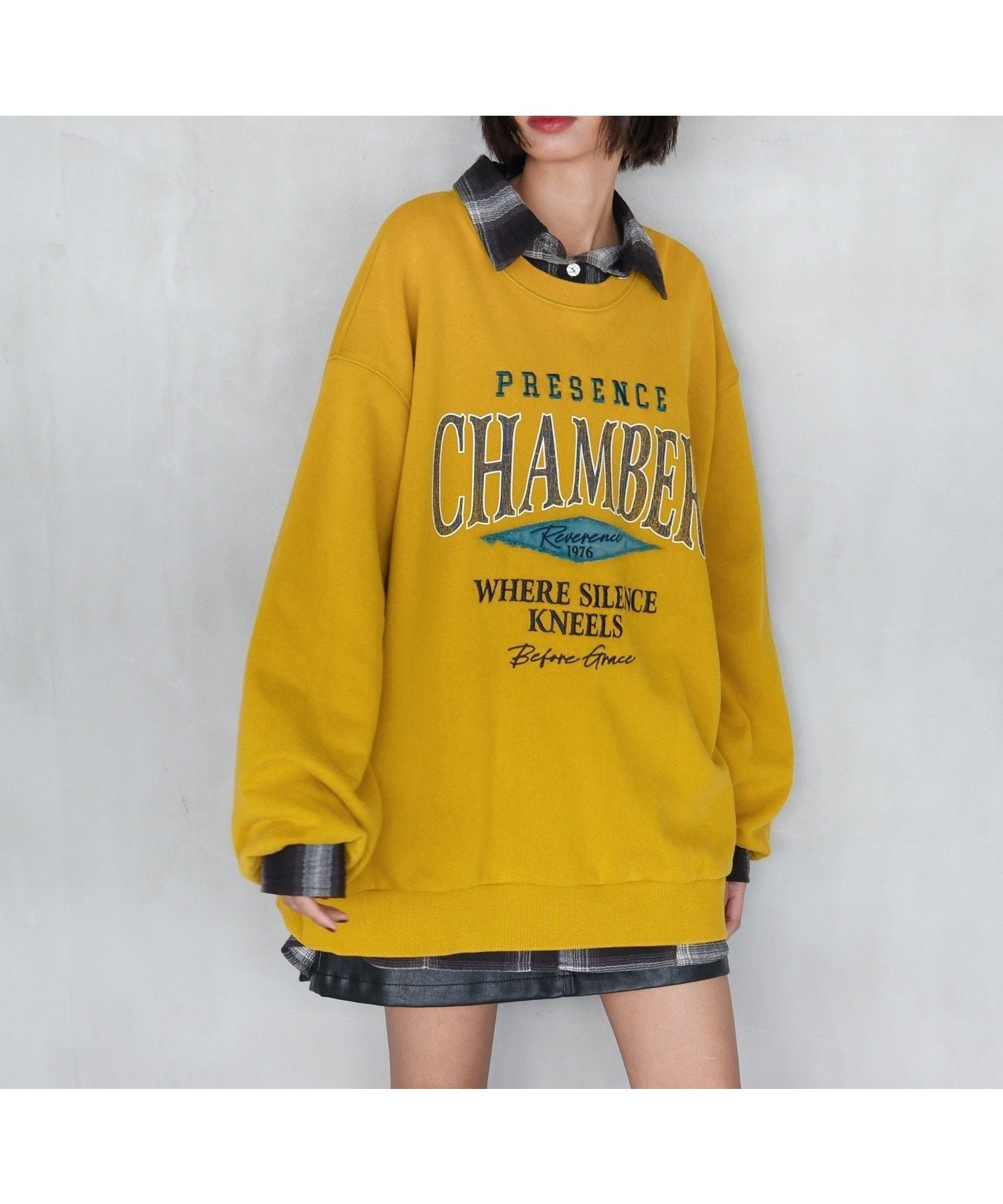 【ページボーイ/PAGEBOY】のカレッジクラフトスウェット インテリア・キッズ・メンズ・レディースファッション・服の通販 founy(ファニー) 　ファッション　Fashion　レディースファッション　Fashion for Women　トップス・カットソー　Cut & Sew Tops　レディースパーカー・カジュアルフーディー　Casual Hoodies & Sweatshirts　スウェット・クルーネックトップス　Sweatshirts & Crewnecks / Relaxed Fit Sweat Tops　おすすめ　Recommended / Our Picks　ショルダー　Shoulder, Shoulder Strap　デニム　Denim, Jeans Material　ドロップ　Drop Shoulder, Dropped Style　フラット　Flat, Flat Shoes　ボトム　Bottoms, Lower Wear　ミックス　Mix, Mixed Style　リラックス　Relax, Relaxed Fit　定番　Standard, Basic Item　マスタード65|ID: prp329100004749711 ipo3291000000034641128