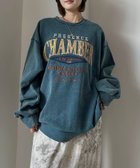【ページボーイ/PAGEBOY】のカレッジクラフトスウェット 人気、トレンドファッション・服の通販 founy(ファニー) ファッション Fashion レディースファッション Fashion for Women トップス・カットソー Cut & Sew Tops レディースパーカー・カジュアルフーディー Casual Hoodies & Sweatshirts スウェット・クルーネックトップス Sweatshirts & Crewnecks / Relaxed Fit Sweat Tops おすすめ Recommended / Our Picks ショルダー Shoulder, Shoulder Strap デニム Denim, Jeans Material ドロップ Drop Shoulder, Dropped Style フラット Flat, Flat Shoes ボトム Bottoms, Lower Wear ミックス Mix, Mixed Style リラックス Relax, Relaxed Fit 定番 Standard, Basic Item thumbnail モスグリーン76(新色)|ID: prp329100004749711 ipo3291000000034641131