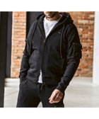 【シフォン/SHIFFON / MEN】の1PIU1UGUALE3 RELAX/ビッグファスナーカーゴポケットスウェットパーカー 人気、トレンドファッション・服の通販 founy(ファニー) ファッション Fashion メンズファッション Fashion for Men シンプル Simple, Minimal スウェット / スエット Sweatshirt, Sweatwear セットアップ Set-Up, Coordinated Outfit 定番 Standard, Basic Item 人気 Popular, Best Seller バランス Balance, Style Balance ビッグ Big, Oversized フラップ Flap, Flap Pocket リラックス Relax, Relaxed Fit thumbnail black|ID: prp329100004749743 ipo3291000000034344609