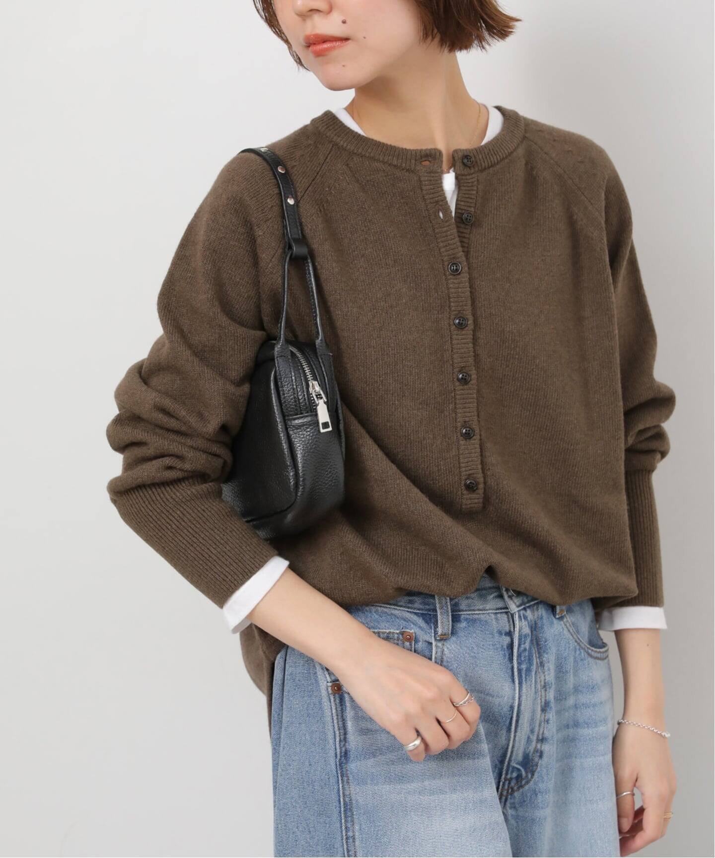 【ジャーナルスタンダード レリューム/JOURNAL STANDARD relume】の《追加2》ウールミックス2WAYビッグプルオーバー インテリア・キッズ・メンズ・レディースファッション・服の通販 founy(ファニー) ファッション Fashion レディースファッション Fashion for Women トップス・カットソー Cut & Sew Tops カジュアルプルオーバー・ニットトップス Pullovers & Knit Tops / Casual Pullovers 2025年 2025 2025-2026秋冬・A/W Autumn/Winter 2025–26 AW25–26 カットソー Cut and Sewn Top ビッグ Big, Oversized ミックス Mix, Mixed Style ラウンド Round, Round Neck ブラウン|ID: prp329100004749745 ipo3291000000034950662