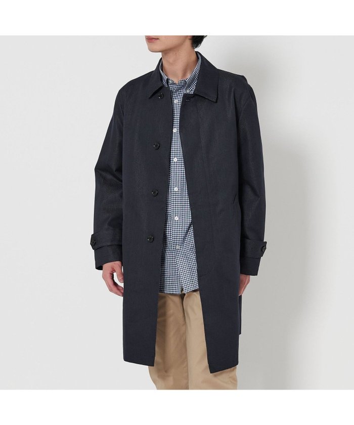 【ユナイテッドアローズ/UNITED ARROWS / MEN】のシャンブレー ツイル ステンカラーコート A DAY IN THE LIFE インテリア・キッズ・メンズ・レディースファッション・服の通販 founy(ファニー) https://founy.com/ ファッション Fashion メンズファッション Fashion for Men インナー Innerwear シャンブレー Chambray, Denim-Like Fabric ジャケット Jacket, Outerwear スニーカー Sneakers, Trainers スーツ Suit, Formalwear ツイル Twist, Twisted Detail フロント Front, Front Design ベーシック Basic, Essential アウトレット Outlet / Clearance おすすめ Recommended / Our Picks ビジネス 仕事 通勤 Business / Work / Commuting |ID: prp329100004749759 ipo3291000000034344686