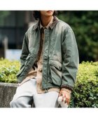 【フリークスストア/FREAK'S STORE】の襟コーデュロイ切り替え コットンナイロンブルゾン 25AW オリーブ|ID: prp329100004749784 ipo3291000000035010840