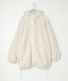 【ノッチ/notch】のボアビッグフードブルゾン 人気、トレンドファッション・服の通販 founy(ファニー) ファッション Fashion レディースファッション Fashion for Women アウター Coat / Outerwear Collection ブルゾンジャケット・スポーティアウター Blouson Jackets おすすめ Recommended / Our Picks インナー Innerwear トレンド Trend, Trending Now ビッグ Big, Oversized ブロック Block, Solid Block Pattern プリーツ Pleats, Pleated ボトム Bottoms, Lower Wear ワイド Wide, Wide Fit 冬 Winter / This Winter thumbnail オフホワイト|ID: prp329100004749831 ipo3291000000034642507