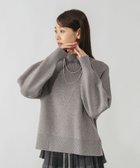 【グローバルワーク/GLOBAL WORK】のメルティハイネックアゼプルオーバー/581157 人気、トレンドファッション・服の通販 founy(ファニー) ファッション Fashion レディースファッション Fashion for Women トップス・カットソー Cut & Sew Tops カジュアルプルオーバー・ニットトップス Pullovers & Knit Tops / Casual Pullovers おすすめ Recommended / Our Picks スリット Slit, Slit Detail ハイネック High Neck, Mock Neck ボトム Bottoms, Lower Wear リラックス Relax, Relaxed Fit エレガント 上品 Elegant thumbnail モカッシュグレー17|ID: prp329100004749871 ipo3291000000034472294