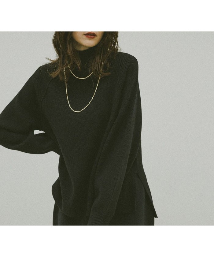 【グローバルワーク/GLOBAL WORK】のメルティハイネックアゼプルオーバー/581157 インテリア・キッズ・メンズ・レディースファッション・服の通販 founy(ファニー) https://founy.com/ ファッション Fashion レディースファッション Fashion for Women トップス・カットソー Cut & Sew Tops カジュアルプルオーバー・ニットトップス Pullovers & Knit Tops / Casual Pullovers おすすめ Recommended / Our Picks スリット Slit, Slit Detail ハイネック High Neck, Mock Neck ボトム Bottoms, Lower Wear リラックス Relax, Relaxed Fit エレガント 上品 Elegant |ID: prp329100004749871 ipo3291000000035328439