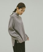 【グローバルワーク/GLOBAL WORK】のメルティハイネックアゼプルオーバー/581157 人気、トレンドファッション・服の通販 founy(ファニー) ファッション Fashion レディースファッション Fashion for Women トップス・カットソー Cut & Sew Tops カジュアルプルオーバー・ニットトップス Pullovers & Knit Tops / Casual Pullovers おすすめ Recommended / Our Picks スリット Slit, Slit Detail ハイネック High Neck, Mock Neck ボトム Bottoms, Lower Wear リラックス Relax, Relaxed Fit エレガント 上品 Elegant thumbnail モカッシュグレー17|ID: prp329100004749871 ipo3291000000036070379