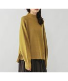 【グローバルワーク/GLOBAL WORK】のメルティハイネックアゼプルオーバー/581157 人気、トレンドファッション・服の通販 founy(ファニー) ファッション Fashion レディースファッション Fashion for Women トップス・カットソー Cut & Sew Tops カジュアルプルオーバー・ニットトップス Pullovers & Knit Tops / Casual Pullovers おすすめ Recommended / Our Picks スリット Slit, Slit Detail ハイネック High Neck, Mock Neck ボトム Bottoms, Lower Wear リラックス Relax, Relaxed Fit エレガント 上品 Elegant thumbnail マスタード68|ID: prp329100004749871 ipo3291000000036070394