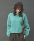 【カレンソロジー/Curensology】のFOXカシミヤニットプルオーバー 人気、トレンドファッション・服の通販 founy(ファニー) ファッション Fashion レディースファッション Fashion for Women トップス・カットソー Cut & Sew Tops ニット Knit Tops & Sweaters カジュアルプルオーバー・ニットトップス Pullovers & Knit Tops / Casual Pullovers エアリー Airy Texture エレガント 上品 Elegant コンパクト Compact, Small Size トレンド Trend, Trending Now フレア Flare, Flared マフラー Scarf, Muffler ラグジュアリー Luxury, Elegant リラックス Relax, Relaxed Fit thumbnail ブルーグリーン|ID: prp329100004749908 ipo3291000000034705082