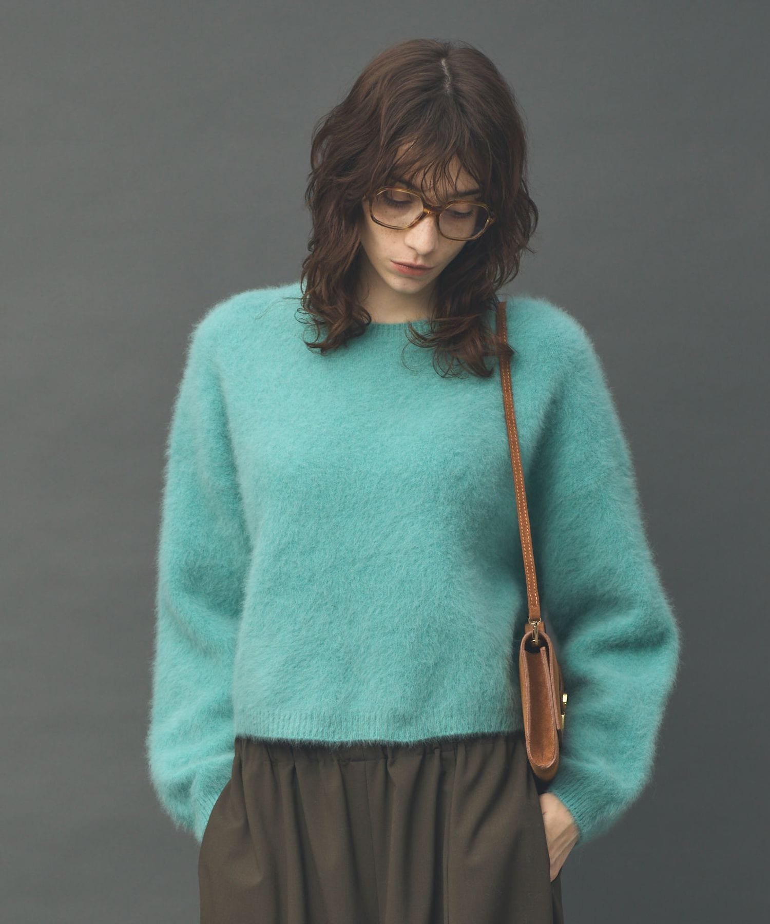 【カレンソロジー/Curensology】のFOXカシミヤニットプルオーバー インテリア・キッズ・メンズ・レディースファッション・服の通販 founy(ファニー) 　ファッション　Fashion　レディースファッション　Fashion for Women　トップス・カットソー　Cut & Sew Tops　ニット　Knit Tops & Sweaters　カジュアルプルオーバー・ニットトップス　Pullovers & Knit Tops / Casual Pullovers　エアリー　Airy Texture　エレガント 上品　Elegant　コンパクト　Compact, Small Size　トレンド　Trend, Trending Now　フレア　Flare, Flared　マフラー　Scarf, Muffler　ラグジュアリー　Luxury, Elegant　リラックス　Relax, Relaxed Fit　ブルーグリーン|ID: prp329100004749908 ipo3291000000034705082