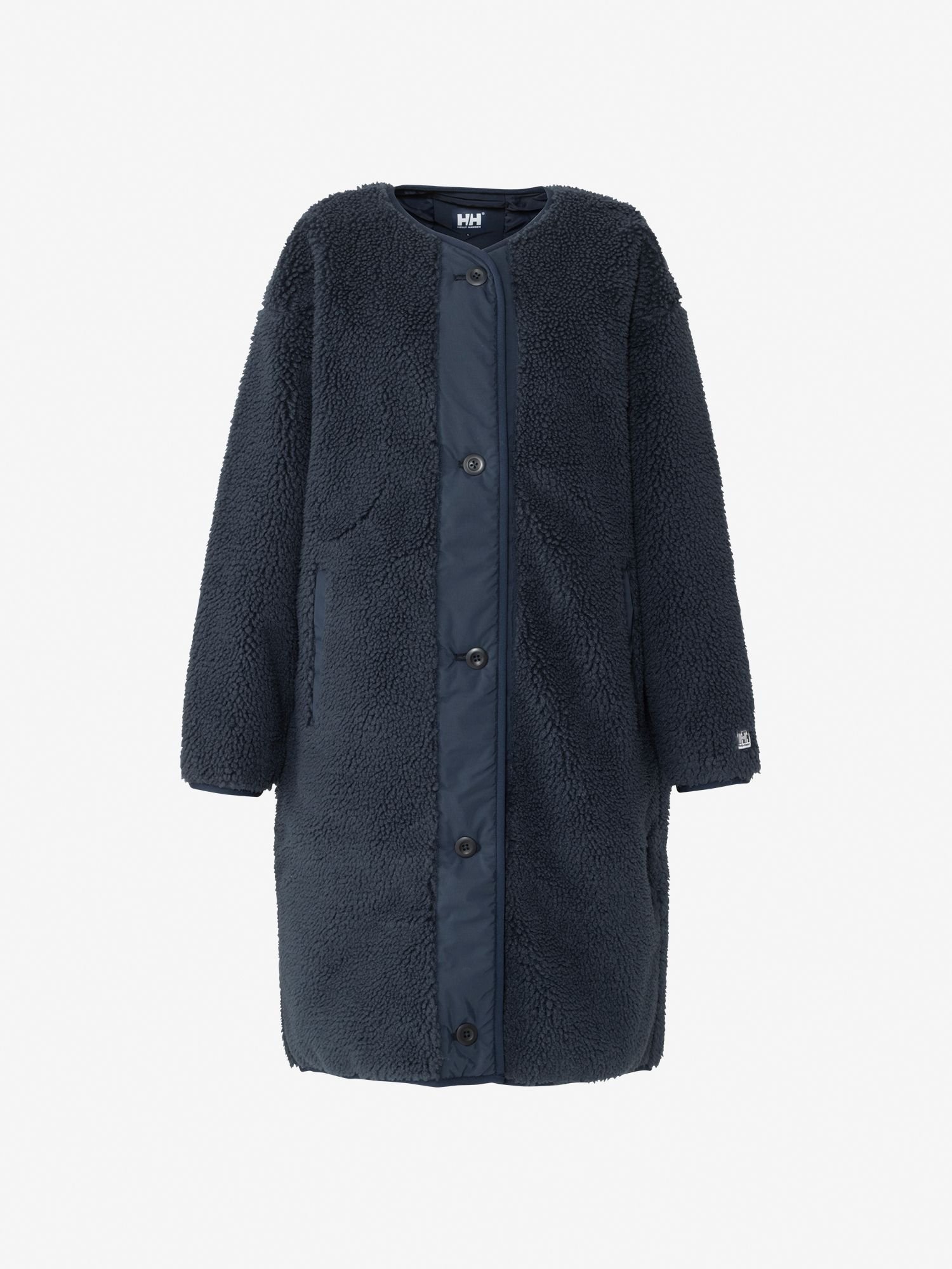 【ヘリーハンセン/HELLY HANSEN】の【公式】ファイバーパイルサーモライナーコート(レディース) インテリア・キッズ・メンズ・レディースファッション・服の通販 founy(ファニー) 　ファッション　Fashion　レディースファッション　Fashion for Women　アウター　Coat / Outerwear Collection　コート・ロングコート・ピーコート　Long Coats, Peacoats & More　クラシカル　Classical, Vintage-Inspired　パターン　Pattern, Design Print　ミリタリー　Military, Army Style　ライナー　Liner, Inner Layer　ディープネイビー|ID: prp329100004749916 ipo3291000000034440929