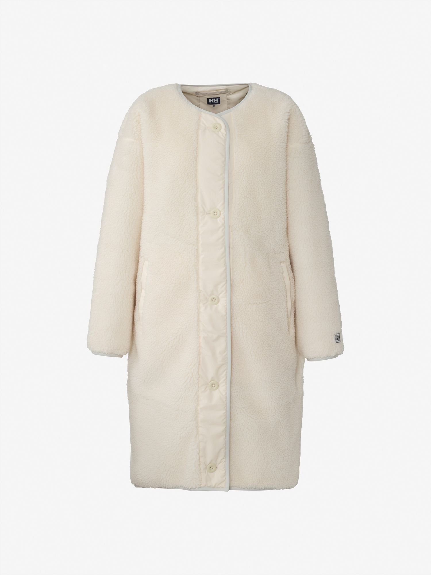 【ヘリーハンセン/HELLY HANSEN】の【公式】ファイバーパイルサーモライナーコート(レディース) インテリア・キッズ・メンズ・レディースファッション・服の通販 founy(ファニー) 　ファッション　Fashion　レディースファッション　Fashion for Women　アウター　Coat / Outerwear Collection　コート・ロングコート・ピーコート　Long Coats, Peacoats & More　クラシカル　Classical, Vintage-Inspired　パターン　Pattern, Design Print　ミリタリー　Military, Army Style　ライナー　Liner, Inner Layer　アイボリー|ID: prp329100004749916 ipo3291000000034440931
