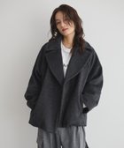【ガレージ オブ グッド クロージング/GARAGE OF GOOD CLOTHING】の圧縮ニットシャギーPコート 人気、トレンドファッション・服の通販 founy(ファニー) ファッション Fashion レディースファッション Fashion for Women アウター Coat / Outerwear Collection コート・ロングコート・ピーコート Long Coats, Peacoats & More Pコート Pea Coats おすすめ Recommended / Our Picks スマート Smart, Elegant ポケット Pocket, Pocket Detail thumbnail グレー|ID: prp329100004749918 ipo3291000000034345687