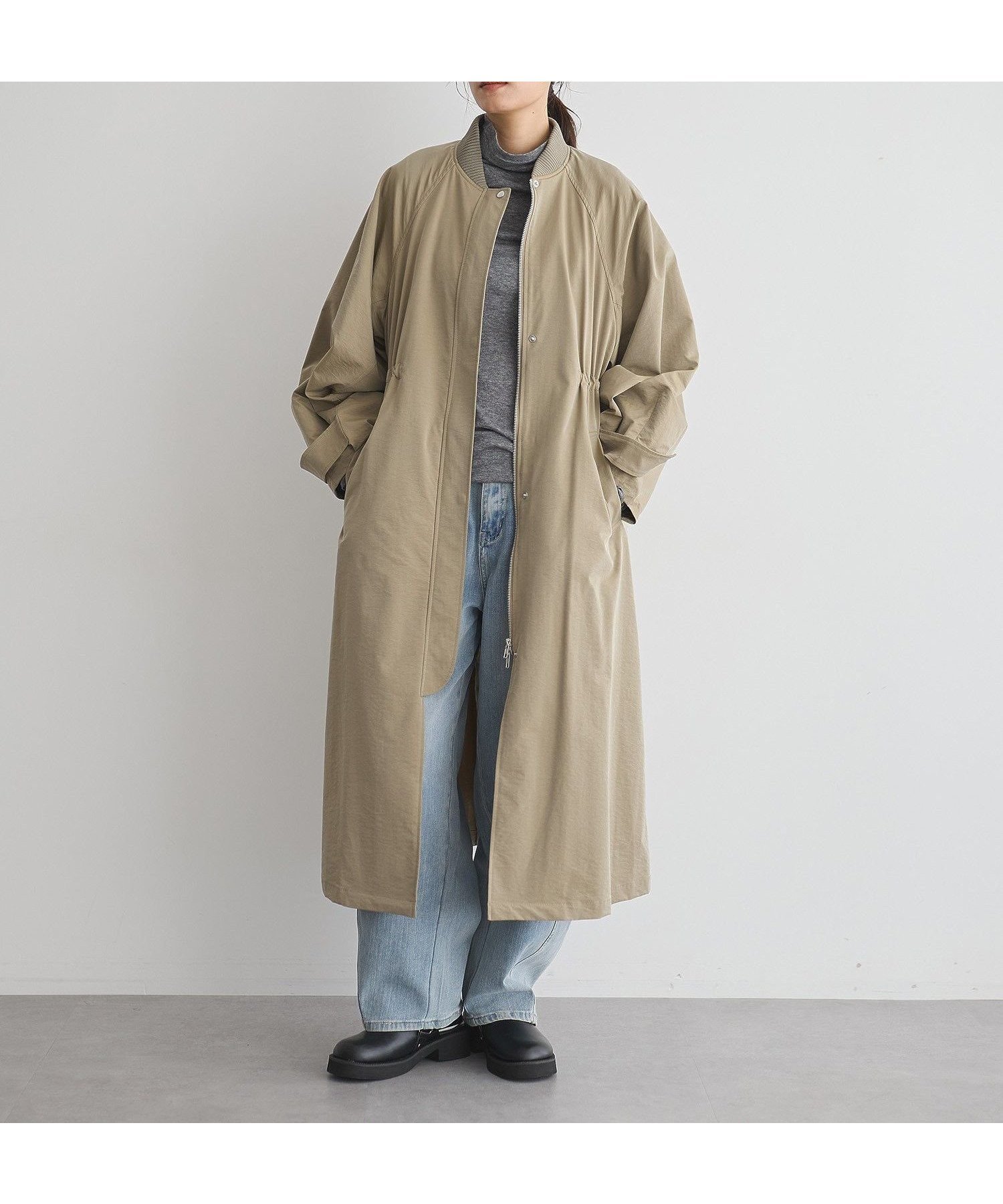 【ガレージ オブ グッド クロージング/GARAGE OF GOOD CLOTHING】のライナー付きブルゾンコート インテリア・キッズ・メンズ・レディースファッション・服の通販 founy(ファニー)  ファッション Fashion レディースファッション Fashion for Women アウター Coat / Outerwear Collection コート・ロングコート・ピーコート Long Coats, Peacoats & More ブルゾンジャケット・スポーティアウター Blouson Jackets ブルゾン Blouson, Bomber Jacket ポケット Pocket, Pocket Detail ライナー Liner, Inner Layer ベージュ|ID: prp329100004749921 ipo3291000000034345703