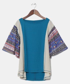 【アミナコレクション/Amina Collection】の【チャイハネ】バッジーTOP 人気、トレンドファッション・服の通販 founy(ファニー) ファッション Fashion レディースファッション Fashion for Women ワンピース Dresses カラフル Colorful Design フレア Flare, Flared モチーフ Motif, Design Theme |ID:prp329100004749949