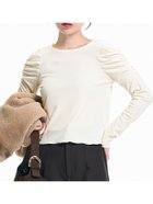 【コカ/COCA】のベロアシャーリングトップス 人気、トレンドファッション・服の通販 founy(ファニー) ファッション Fashion レディースファッション Fashion for Women トップス・カットソー Cut & Sew Tops ベロアトップス Velour Tops / Velvet-Look Items コンパクト Compact, Small Size シャーリング Shirring, Ruched シンプル Simple, Minimal ストレッチ Stretch, Stretchy Fabric ダウン Down, Puffer デニム Denim, Jeans Material なめらか Smooth, Silky Texture 長袖 Long Sleeve, Full Sleeve フェミニン Feminine, Girly ベロア Velour, Soft Velvet ポケット Pocket, Pocket Detail ロング Long, Long-Length ワイド Wide, Wide Fit エレガント 上品 Elegant 2025年 2025 2025-2026秋冬・A/W Autumn/Winter 2025–26 AW25–26 thumbnail Ivory|ID: prp329100004749951 ipo3291000000034357376