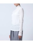 【ラシュッド/LASUD】のスーピマシアーテレコハイネックカットソー オフホワイト|ID: prp329100004749959 ipo3291000000034359609