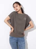 【ヴァン/Vin】のアクセントロゴ刺繍カットソー モカ|ID: prp329100004749976 ipo3291000000034380851