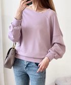 【ミニミニストア/miniministore】の2WAY アシンメトリーネックトップス ラベンダー|ID: prp329100004749981 ipo3291000000034345938