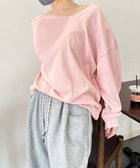 【ミニミニストア/miniministore】の2WAY アシンメトリーネックトップス ライトピンク|ID: prp329100004749981 ipo3291000000034380948