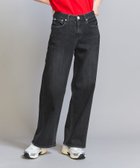 【ビューティ&ユース ユナイテッドアローズ/BEAUTY&YOUTH / UNITED ARROWS】のRED CARD 35th Anniversary Wide デニムパンツ 人気、トレンドファッション・服の通販 founy(ファニー) ファッション Fashion レディースファッション Fashion for Women パンツ Pants & Trousers デニムパンツ・ジーンズ・美脚デニム Denim Jeans & Pants ヴィンテージ Vintage Style デニム Denim, Jeans Material 定番 Standard, Basic Item ランダム Random, Irregular おすすめ Recommended / Our Picks thumbnail BLACK|ID: prp329100004750392 ipo3291000000034348937
