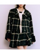 【リリーブラウン/Lily Brown】の袖ファー2wayコート 人気、トレンドファッション・服の通販 founy(ファニー) ファッション Fashion レディースファッション Fashion for Women アウター Coat / Outerwear Collection コート・ロングコート・ピーコート Long Coats, Peacoats & More おすすめ Recommended / Our Picks スタンド Stand Collar, Upright Stand スマート Smart, Elegant ミニスカート Mini Skirt, Short Skirt thumbnail BLK[009]|ID: prp329100004750394 ipo3291000000034348952