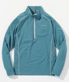 【シフォン/SHIFFON】のphenix outdoor ハーフジップ長袖Tシャツ 速乾 人気、トレンドファッション・服の通販 founy(ファニー) ファッション Fashion レディースファッション Fashion for Women トップス・カットソー Cut & Sew Tops シャツ・ブラウス・オフィスカジュアル Elegant Blouses & Button-Ups ロングTシャツ・Tシャツ Longline T-Shirts & Tees アウトドア Outdoor Clothing カッティング Cutting Detail 吸水 Absorbent, Quick-Dry 抗菌 Antibacterial, Bacteria-Resistant スタイリッシュ Stylish, Fashionable ストレッチ Stretch, Stretchy Fabric 長袖 Long Sleeve, Full Sleeve おすすめ Recommended / Our Picks thumbnail PALE GREEN|ID: prp329100004750408 ipo3291000000034889280