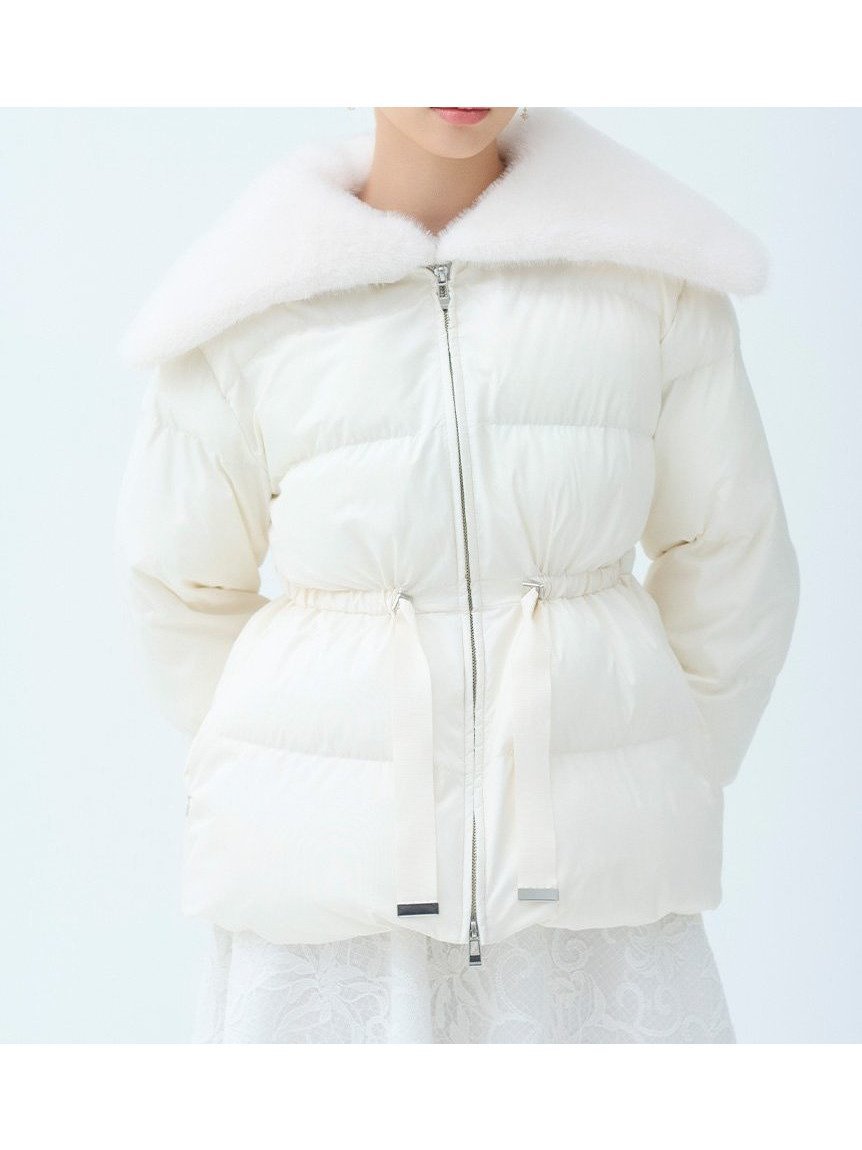 【セルフォード/CELFORD】の【撥水加工】ファー襟付きキルティングショートコート 人気、トレンドファッション・服の通販 founy(ファニー) ファッション Fashion レディースファッション Fashion for Women アウター Coat / Outerwear Collection コート・ロングコート・ピーコート Long Coats, Peacoats & More ウェーブ Wavy Pattern シェイプ Shape, Slim Fit ショート Short, Short Length スマート Smart, Elegant タフタ Taffeta, Structured Fabric フェイクファー Faux Fur, Imitation Fur フレア Flare, Flared おすすめ Recommended / Our Picks エレガント 上品 Elegant other-1|ID: prp329100004750416 ipo3291000000034570068