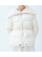 【セルフォード/CELFORD】の【撥水加工】ファー襟付きキルティングショートコート 人気、トレンドファッション・服の通販 founy(ファニー) ファッション Fashion レディースファッション Fashion for Women アウター Coat / Outerwear Collection コート・ロングコート・ピーコート Long Coats, Peacoats & More ウェーブ Wavy Pattern シェイプ Shape, Slim Fit ショート Short, Short Length スマート Smart, Elegant タフタ Taffeta, Structured Fabric フェイクファー Faux Fur, Imitation Fur フレア Flare, Flared おすすめ Recommended / Our Picks エレガント 上品 Elegant thumbnail IVR[003]|ID: prp329100004750416 ipo3291000000035027265