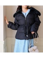 【セルフォード/CELFORD】の【撥水加工】ファー襟付きキルティングショートコート 人気、トレンドファッション・服の通販 founy(ファニー) ファッション Fashion レディースファッション Fashion for Women アウター Coat / Outerwear Collection コート・ロングコート・ピーコート Long Coats, Peacoats & More ウェーブ Wavy Pattern シェイプ Shape, Slim Fit ショート Short, Short Length スマート Smart, Elegant タフタ Taffeta, Structured Fabric フェイクファー Faux Fur, Imitation Fur フレア Flare, Flared おすすめ Recommended / Our Picks エレガント 上品 Elegant thumbnail BLK[009]|ID: prp329100004750416 ipo3291000000035027267