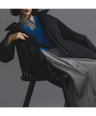 【ナノ ユニバース/nano universe】の「西川ダウン」ミドル丈バックタックコート ブラック|ID: prp329100004750423 ipo3291000000034465130