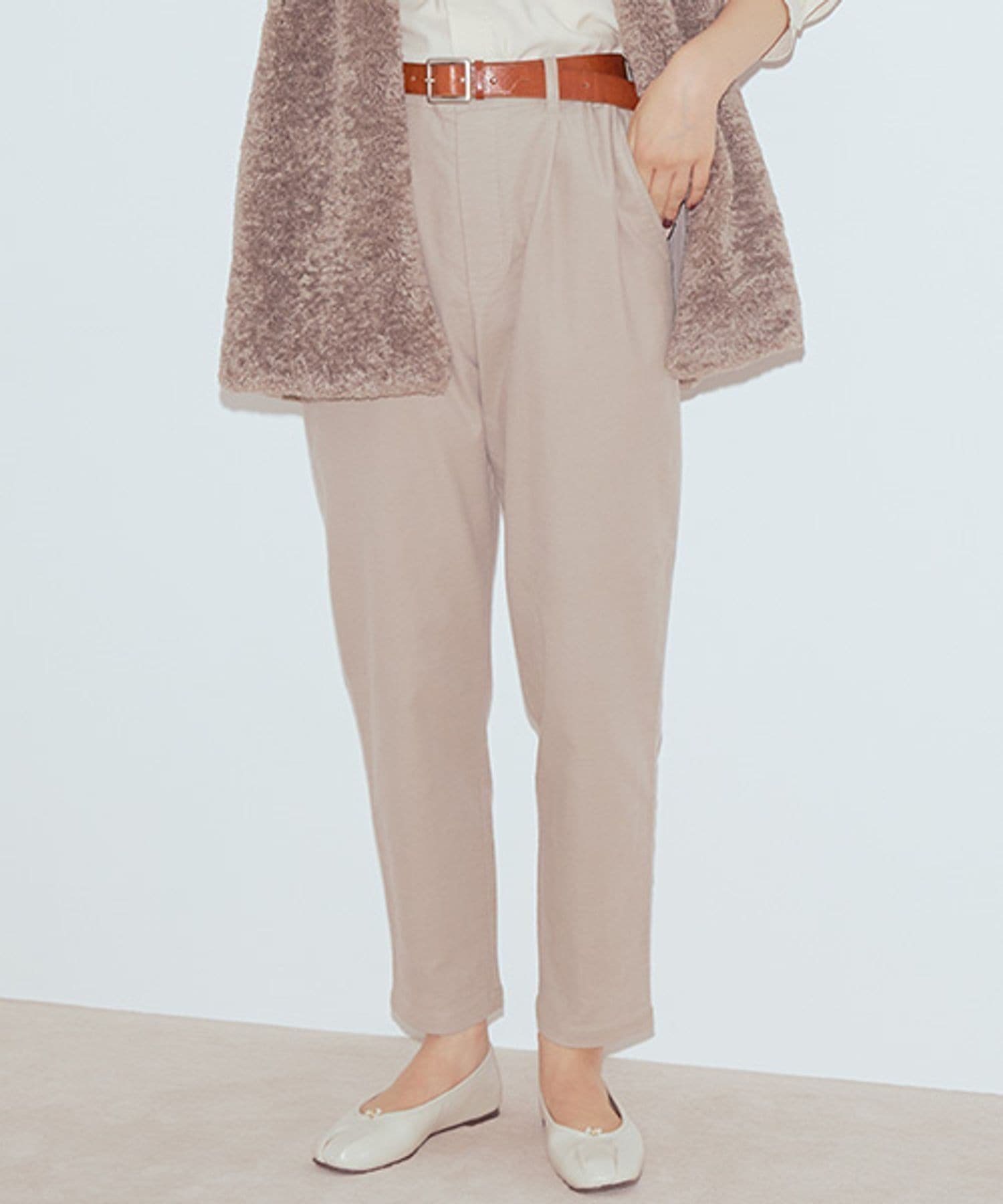 【スタディオ クリップ/studio CLIP】のやわらかストレッチテーパードイージーパンツ プチ・プラスサイズあり インテリア・キッズ・メンズ・レディースファッション・服の通販 founy(ファニー) ファッション Fashion レディースファッション Fashion for Women パンツ Pants & Trousers おすすめ Recommended / Our Picks ストレッチ Stretch, Stretchy Fabric チュニック Tunic, Long Top ベーシック Basic, Essential リラックス Relax, Relaxed Fit 人気 Popular, Best Seller 今季 This Season, Current Season グレージュ12|ID: prp329100004750428 ipo3291000000034903407