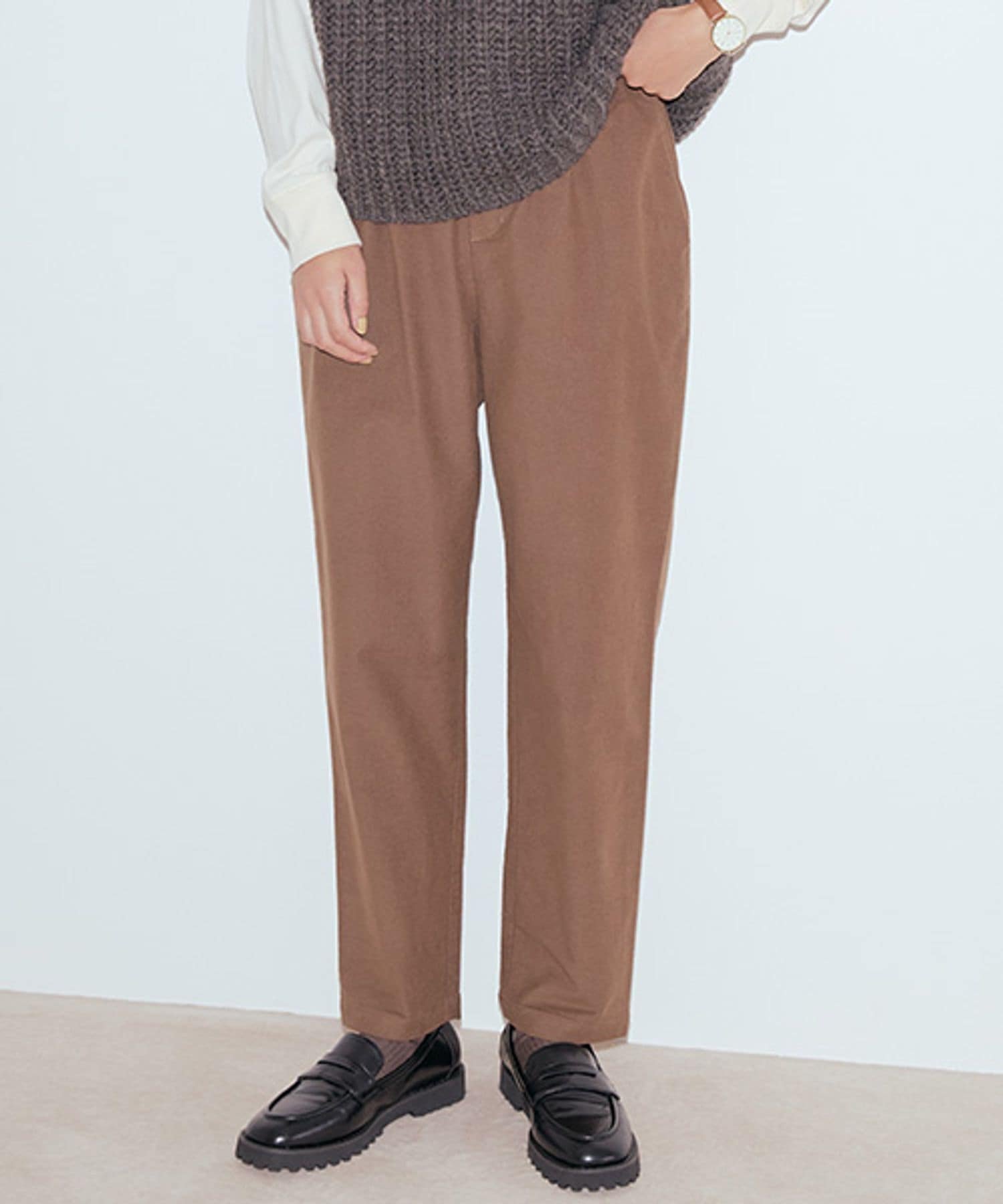 【スタディオ クリップ/studio CLIP】のやわらかストレッチテーパードイージーパンツ プチ・プラスサイズあり インテリア・キッズ・メンズ・レディースファッション・服の通販 founy(ファニー) ファッション Fashion レディースファッション Fashion for Women パンツ Pants & Trousers おすすめ Recommended / Our Picks ストレッチ Stretch, Stretchy Fabric チュニック Tunic, Long Top ベーシック Basic, Essential リラックス Relax, Relaxed Fit 人気 Popular, Best Seller 今季 This Season, Current Season モカブラウン59|ID: prp329100004750428 ipo3291000000034903409