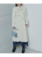 【セルフォード/CELFORD】のリボンストール付きノーカラーコート 人気、トレンドファッション・服の通販 founy(ファニー) ファッション Fashion レディースファッション Fashion for Women アウター Coat / Outerwear Collection コート・ロングコート・ピーコート Long Coats, Peacoats & More エレガント 上品 Elegant ストール Stole, Wrap スマート Smart, Elegant リボン Ribbon, Bow thumbnail IVR[003]|ID: prp329100004750430 ipo3291000000034782840