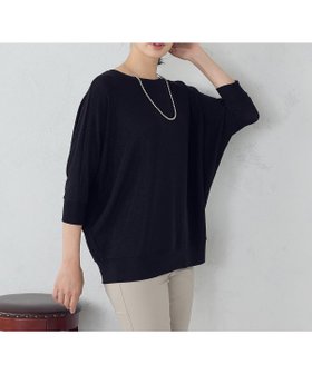【コムサイズム/COMME CA ISM】のラメドルマン コクーンシルエットカットソー 人気、トレンドファッション・服の通販 founy(ファニー) ファッション Fashion レディースファッション Fashion for Women トップス・カットソー Cut & Sew Tops カットソー・ベーシックTシャツ Cut-and-Sewn Tops / Stretch Tees & Basics シンプル Simple, Minimal トレンド Trend, Trending Now ドレープ Drape, Draping Fabric エレガント 上品 Elegant 人気 Popular, Best Seller |ID:prp329100004750438