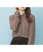 【インデックス/INDEX】の衿付きベロアジャージトップス【洗濯機OK】 人気、トレンドファッション・服の通販 founy(ファニー) ファッション Fashion レディースファッション Fashion for Women トップス・カットソー Cut & Sew Tops ベロアトップス Velour Tops / Velvet-Look Items エレガント 上品 Elegant シンプル Simple, Minimal スタイリッシュ Stylish, Fashionable ストレッチ Stretch, Stretchy Fabric スマート Smart, Elegant スリム Slim, Slim Fit トレンド Trend, Trending Now フィット Fit, Slim Fit ベロア Velour, Soft Velvet 羽織 Haori, Light Jacket 長袖 Long Sleeve, Full Sleeve thumbnail トープ|ID: prp329100004750441 ipo3291000000034693529